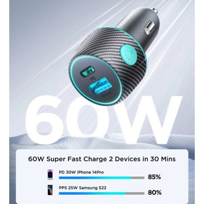 Car charger joyroom 60w